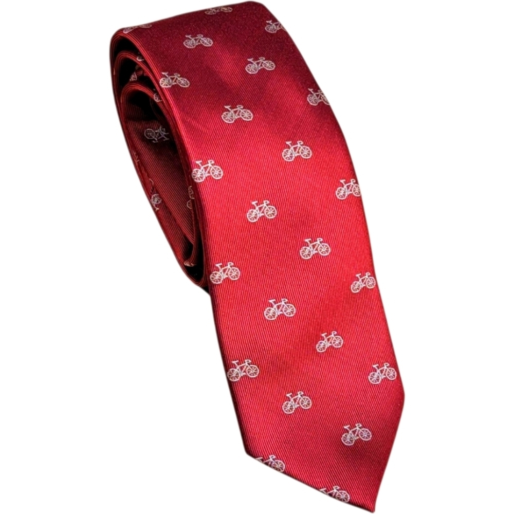 Sprezza Skinny Business Casual Necktie 58"L x 2.75"W Bicycle Cyclist Bikes T57
